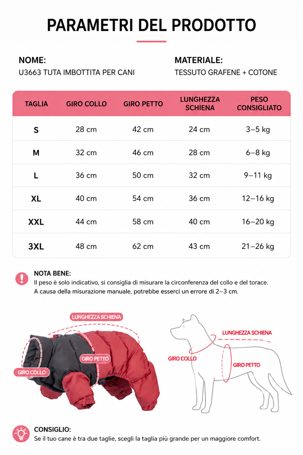 Cappottino Termico Impermeabile per Cani — Nobile
