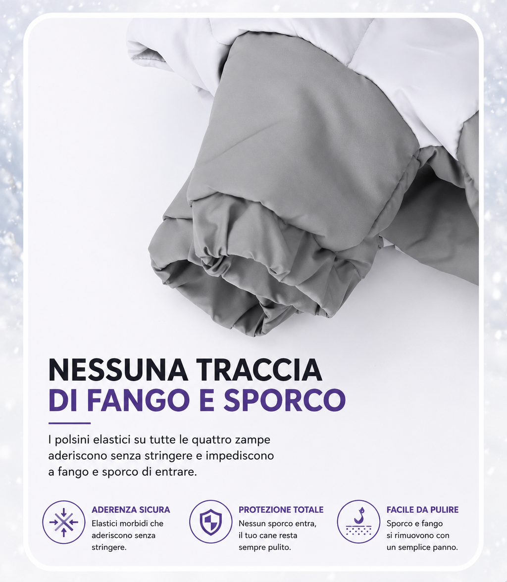 Cappottino Termico Impermeabile per Cani — Nobile