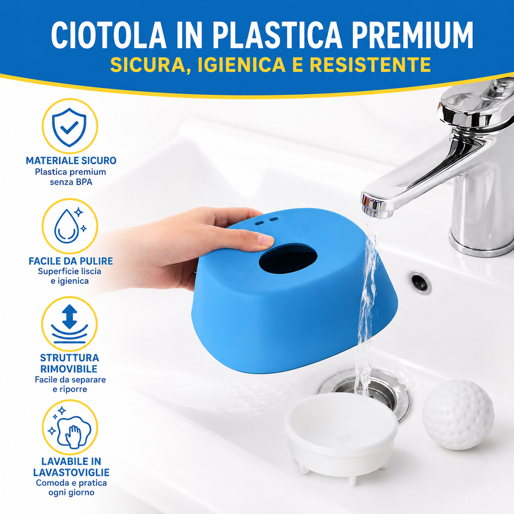 Ciotola Leccalecca Slow Feeder per Cani — Nobile