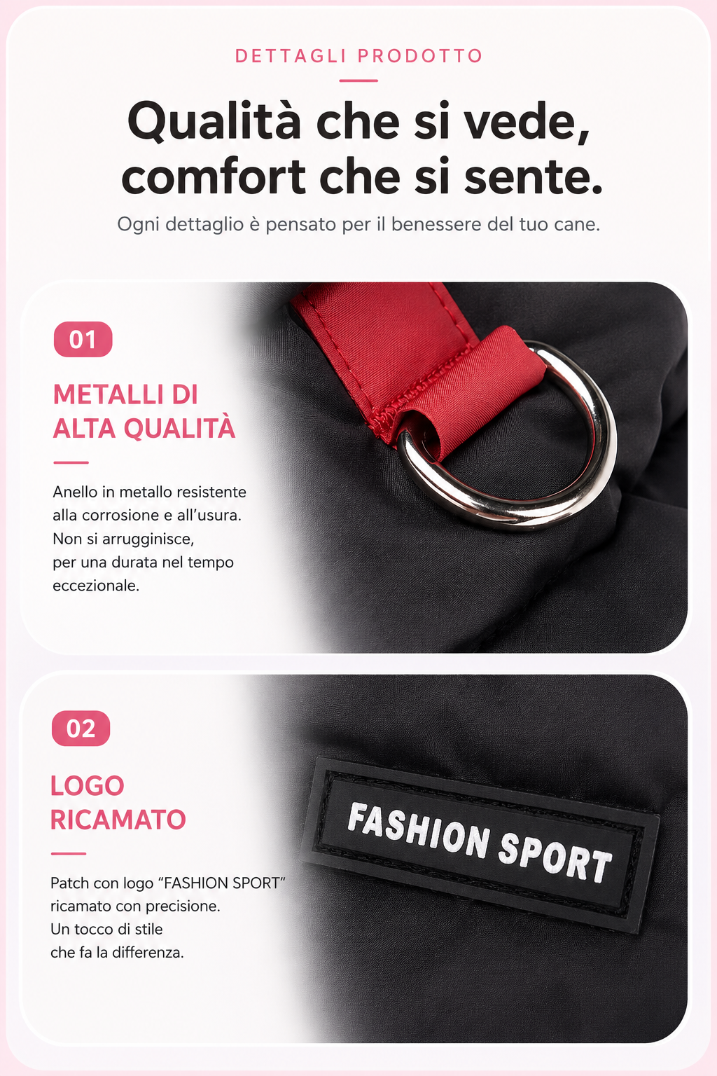 Cappottino Termico Impermeabile per Cani — Nobile